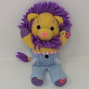Mattel Doodle Zoodles Bear Lion Pocket Mini Mattel 1998